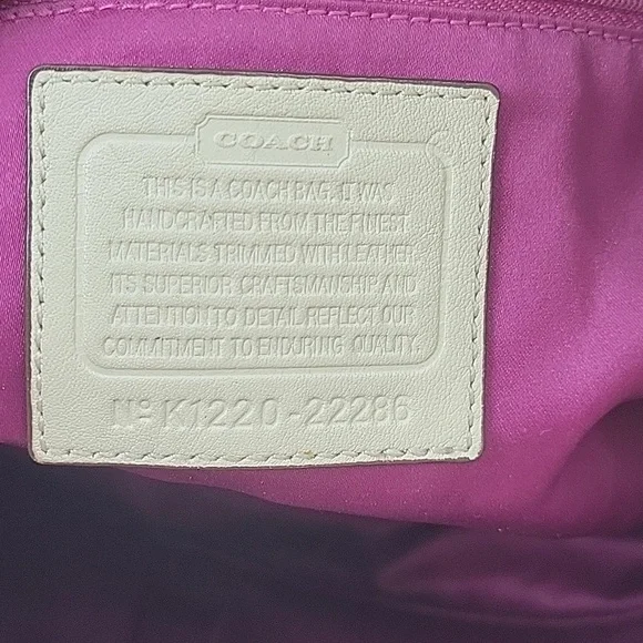 Coach Multicolor Signature Tote and Wallet Set - Picture 8 of 16